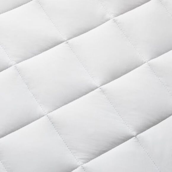Threshold - Queen Cool Touch Mattress Pad - Threshold White - Picture 3 of 4